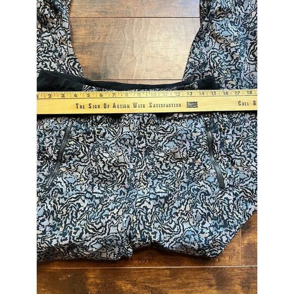 Athelta Womens Pull On Floral Print Casual Stretch Work Out Jogger Pant Size 8T - Picture 4 of 7